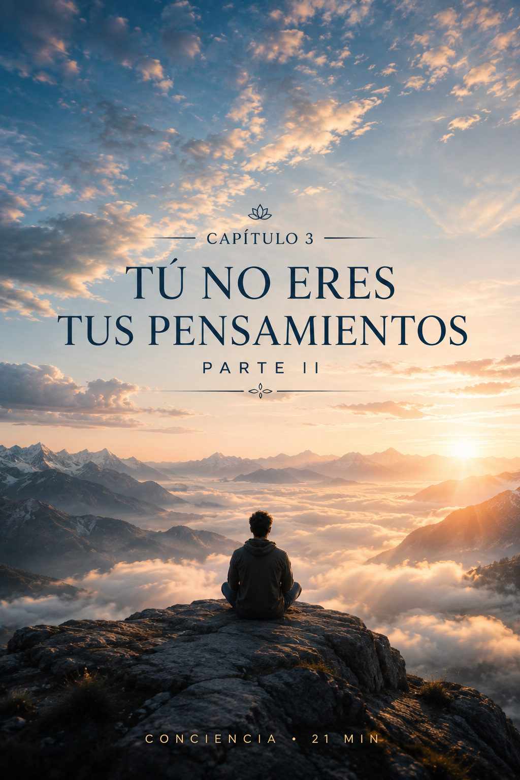 Portada: Tú no eres tus pensamientos · Parte II